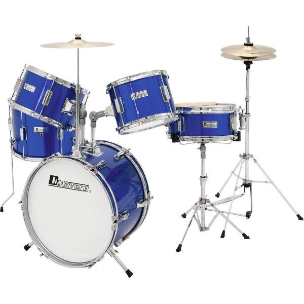 DIMAVERY drumstel kinderen - Blauw - JDS-305
