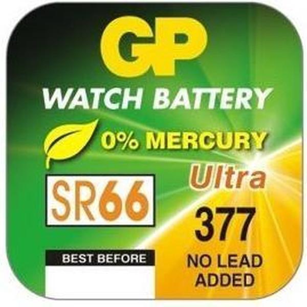 1 Stuk GP 377 / 376 / SR 626 SW / G4 1.55V Alkaline horloge knoopcel batterij