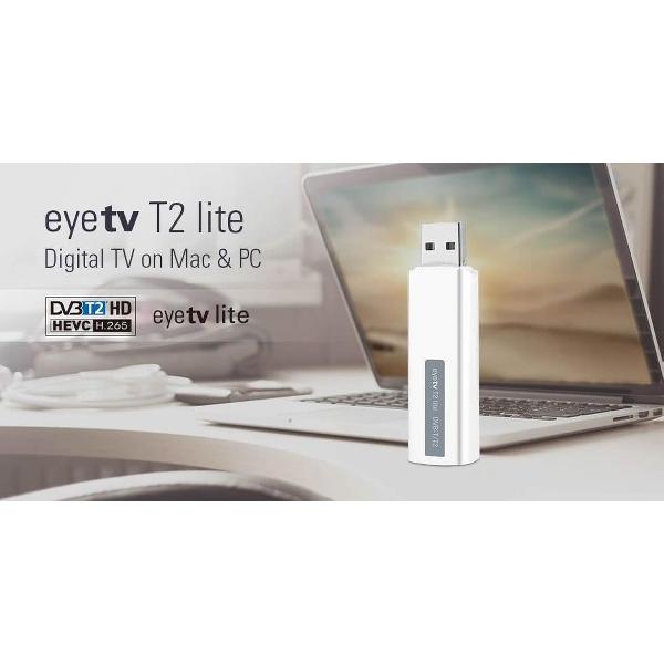 Geniatech – Rebox EyeTV T2 Lite digitale Full HD DVB-T2 FTA tuner voor PC en MAC
