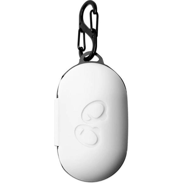 KELERINO. Hoesje voor Samsung Galaxy Buds - Fullcover - Wit