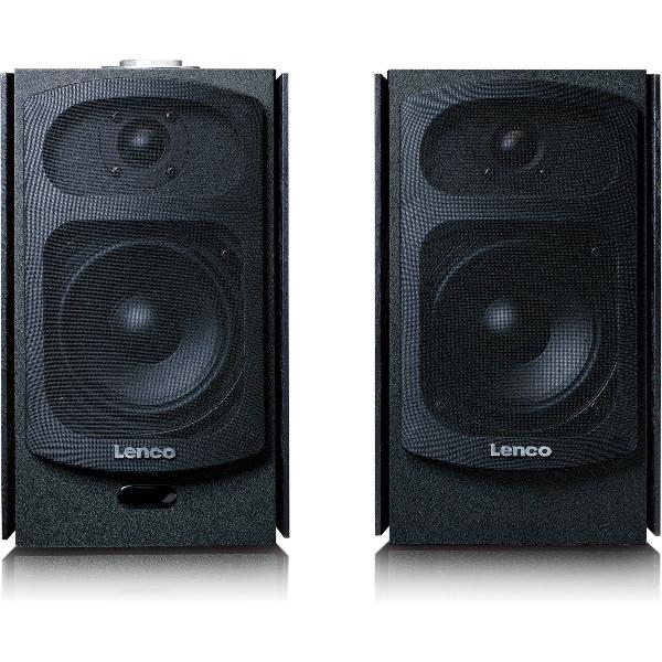 Lenco SPB-260 - Bluetooth speakers set van twee hifi speakers – Zwart