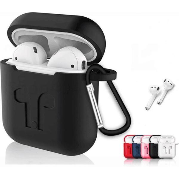 Beschermhoes Case Cover voor Apple AirPods - Rood