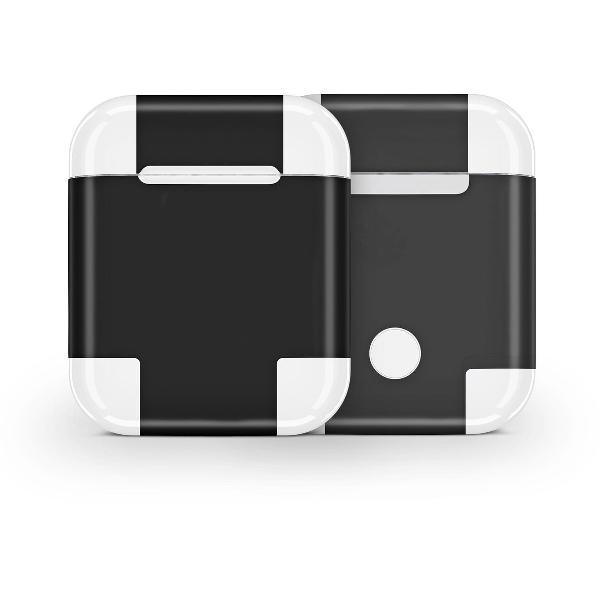 AirPods 1st Generation Case Skin Matt Zwart -3M Wrap