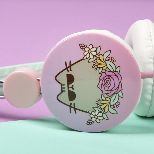 Thumbsup! Koptelefoon Pusheen Meisjes 3,5 Mm Roze/mint