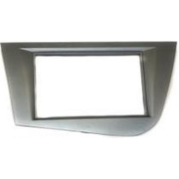 2-DIN frame ECO Seat Leon 05>grijs