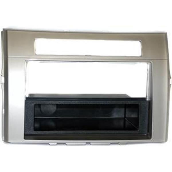 1-DIN inbouwframe Toyota Corolla Verso 04> Zilver