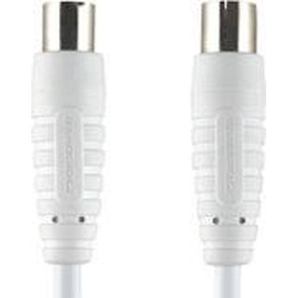 Bandridge BVL8601 coax-kabel 1 m Wit