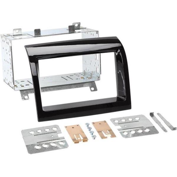 2-DIN paneel Fiat Ducato 12/2011- Piano zwart
