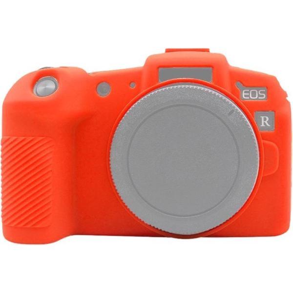 PULUZ zachte siliconen beschermhoes voor Canon EOS RP (rood)