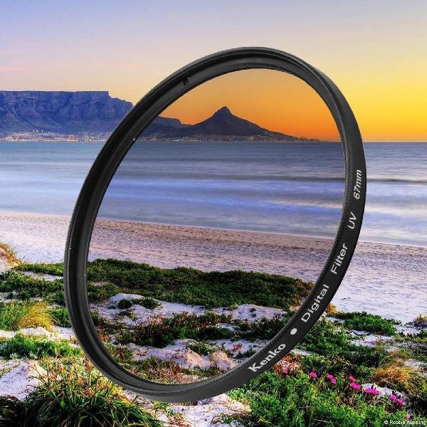 67 mm UV-filter (zwart)