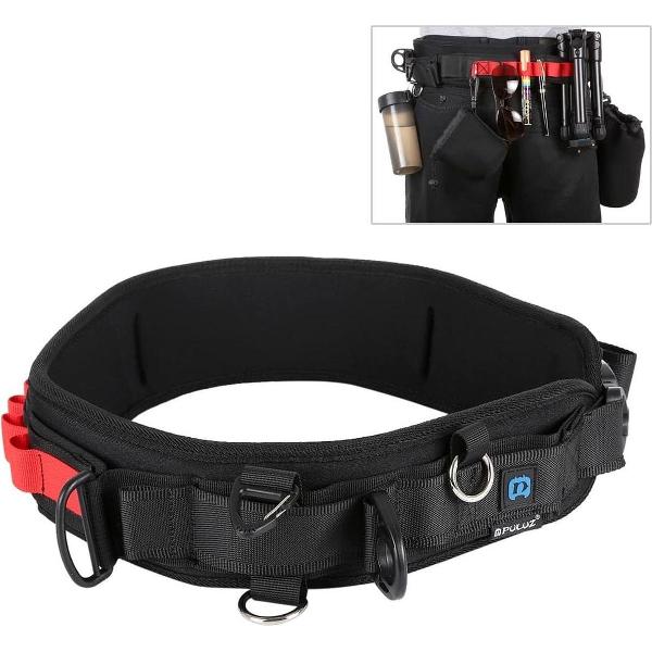 PULUZ multifunctionele bundel tailleband riem riem met haak voor spiegelreflexcamera / dslr camera's