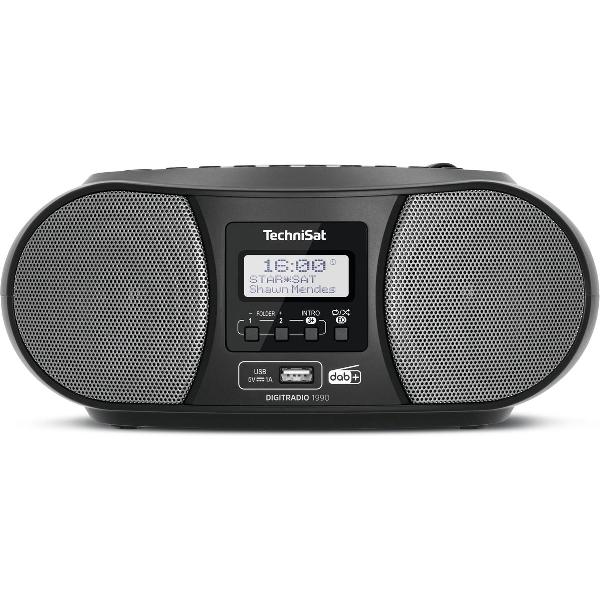 Technisat Digitradio 1990 zwart - DAB+ - FM - CD - Bluetooth