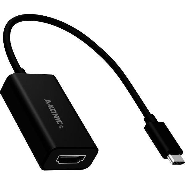 A-Konic© Usb C naar HDMI | Kabel | Adapter | HUB | USB-C HUB | 4K | USB Type-c converter |Thunderbolt 3 | phone/pc/tablet | Compatible met Apple | macbook | Chromebook | Samsung | Dell | Lenovo | Surface | Huawei | Xiaomi | Android | Windows