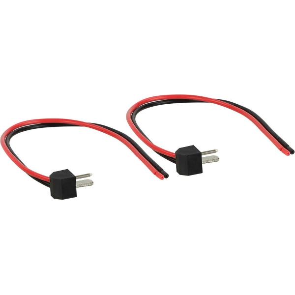 Speaker Adapter Kabel (2x) Mercedes Benz E-Klasse/ S-Klasse DIN aansluiting