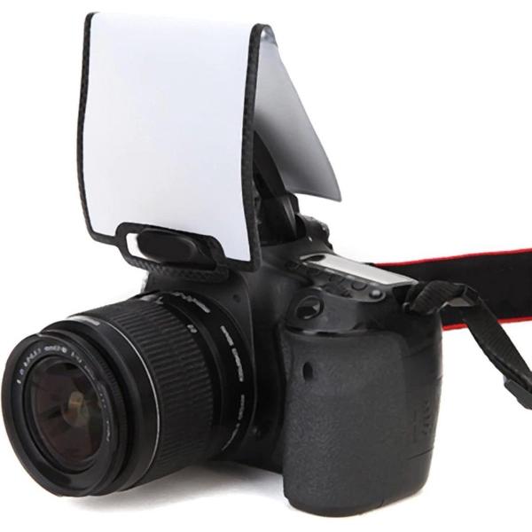 WiseGoods Camera Flash Softbox - Camera Flits Screen Diffuser - Universeel - Pop-Up Flitser
