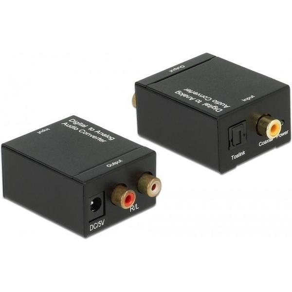 DeLOCK digitaal naar analoog audio converter (DAC)