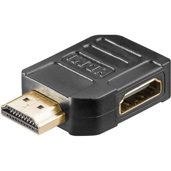 Goobay Compacte HDMI adapter - 90° haaks naar rechts - versie 1.4 (4K 30Hz)