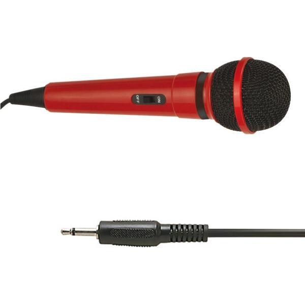 Mr Entertainer Karaoke Microfoon (Rood)