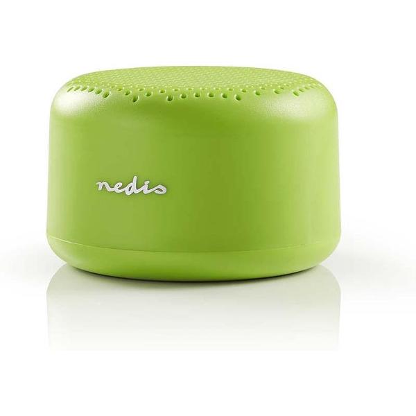 Nedis mini Bluetooth speaker - 9W / groen