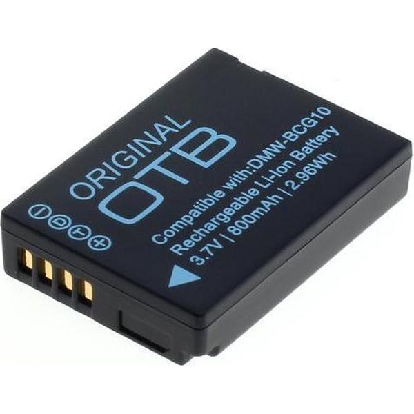Batterij voor Panasonic DMW-BCG10E Li-Ion 800mAh ON040
