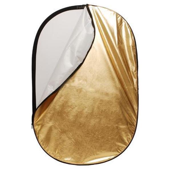 Linkstar Reflectiescherm 2 in 1 R-90120GS Goud/Zilver 90x120 cm