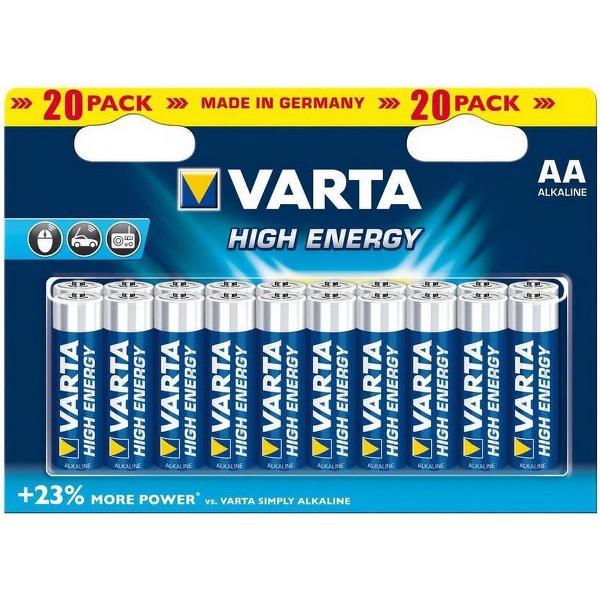 Varta High Energy AA 20-pack