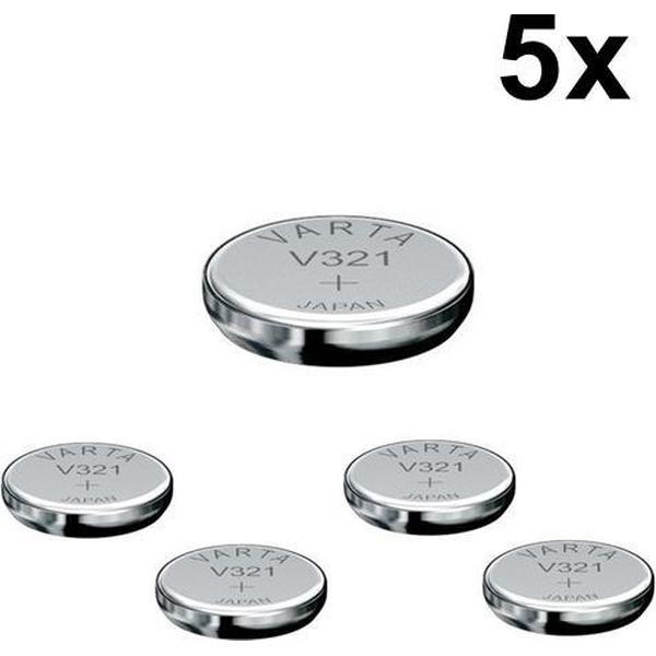 5 Stuks - Varta Electronics V321 616SW horlogebatterij 13mAh 1.55V