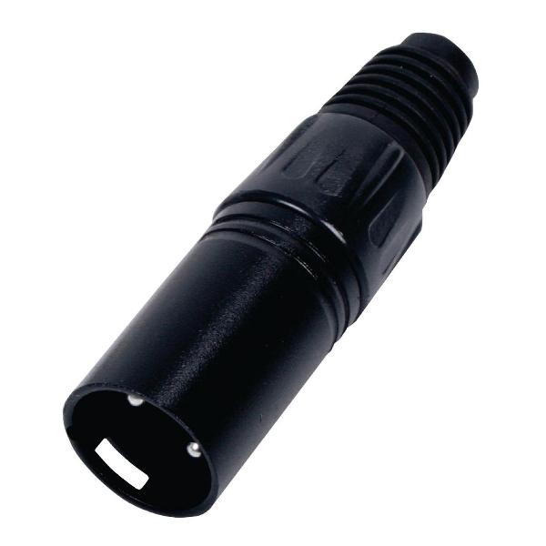HQ M-1301BB XLR 3-p Zwart kabel-connector