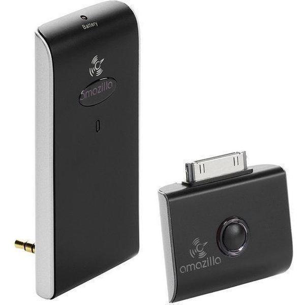 Amazilla Stream your music wirelessly from your iPod to your speakerdock or any speakersystem