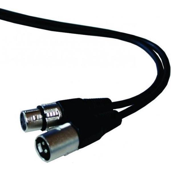 Ibiza Sound Muziekkabel XLR naar XLR contra - 1,5m