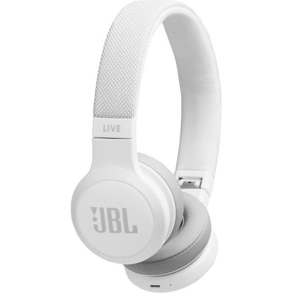 JBL Live 400BT - On-ear bluetooth koptelefoon - Wit