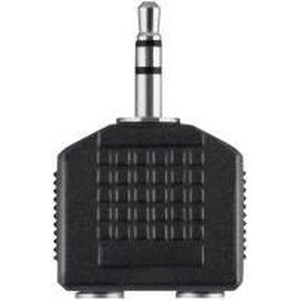 Belkin headphone Splitter met 3,5 mm jack aansluiting - zwart