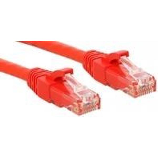 Lindy Patchkabel Cat6 UTP Premium rood 1.00m