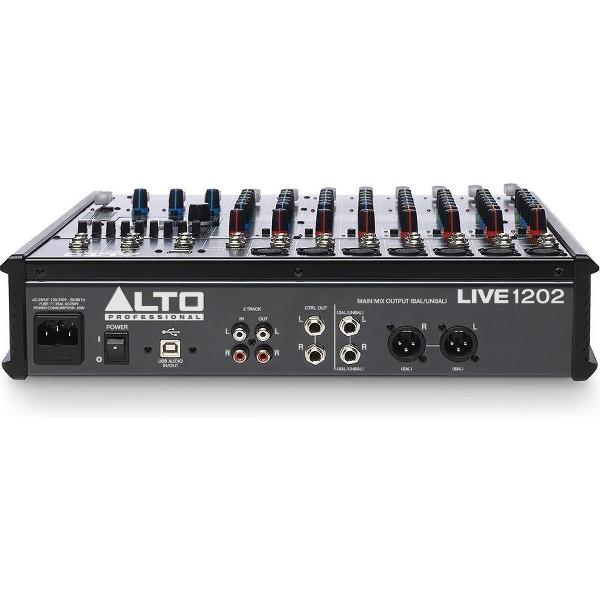 Alto Live 1202 12channels 20 - 20000Hz Zwart