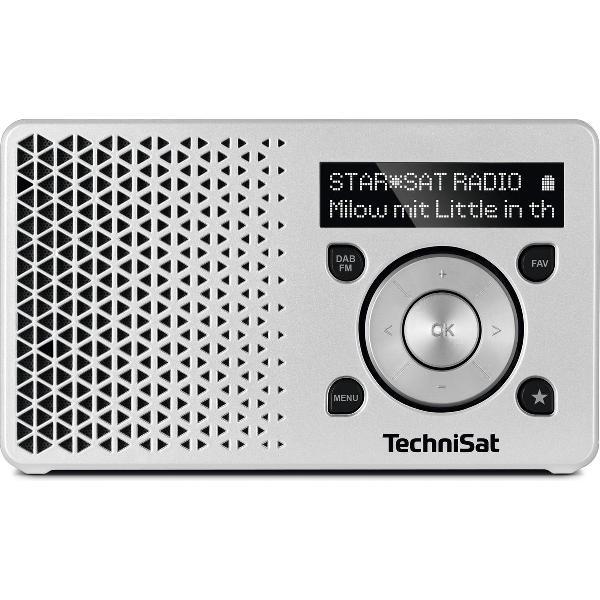 TechniSat DigitRadio 1 radio Draagbaar Digitaal Zilver