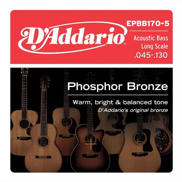 5er Phosphor Bronze 45-130 Acoustic bas 45-65-80-100-130