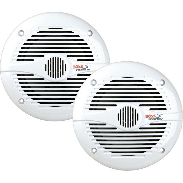 Boss Audio Systems witte 150 Watt Luidsprekerset MR50W
