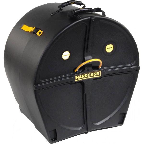 Hardcase HCHN22BW Bass Drum Case with Wheels tas/koffer voor drum