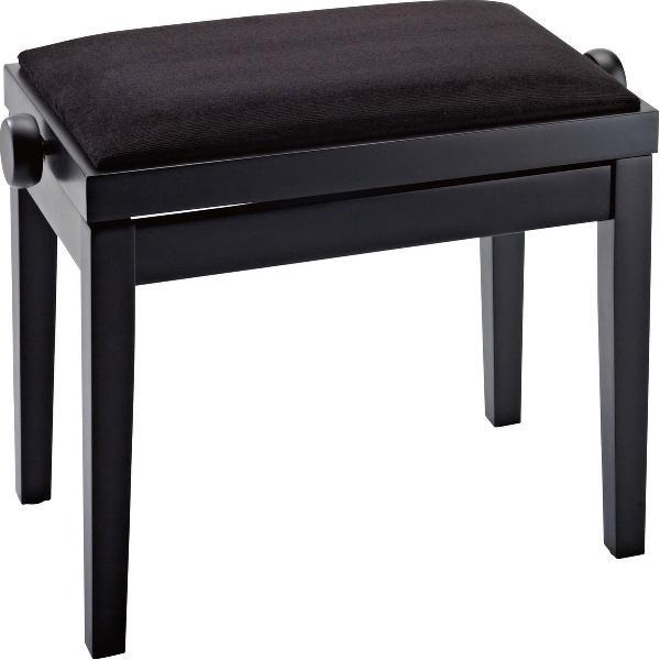 Konig & Meyer 13900 Piano Bench Matte Velvet Black pianobankje/stoel