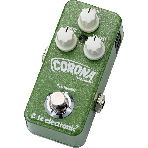 TC Electronic Corona Mini Chorus reverb/chorus/vibrato/tremolo pedaal