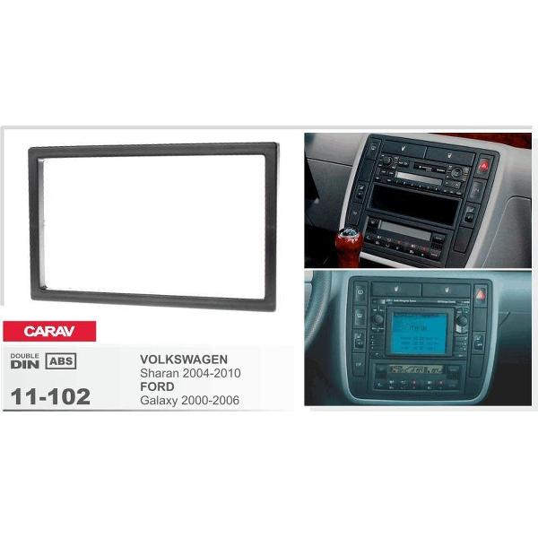 2-DIN VOLKSWAGEN Sharan 2004-2010 / FORD Galaxy 2000-2006 afdeklijst / installatiekit Audiovolt 11-102