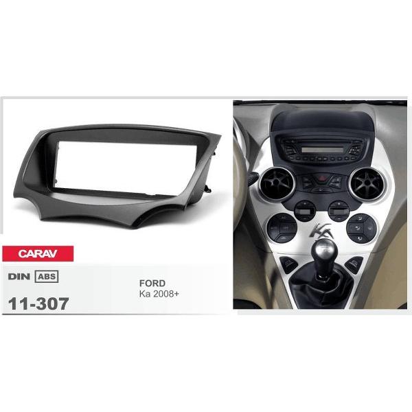 1-DIN FORD Ka 2008+ afdeklijst / installatiekit Audiovolt 11-307