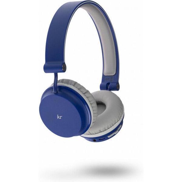 KitSound Metro Bluetooth Koptelefoon - Blauw