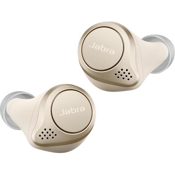 Jabra Elite 75t - Volledig draadloze in-ear oordopjes - Goud Beige