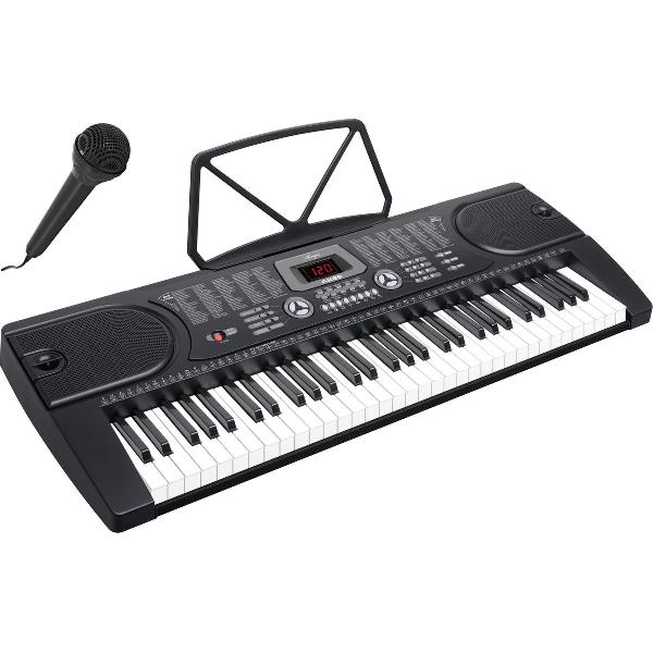 Áengus A289 keyboard 61 toetsen met Microfoon - opname functie, 256 klanken en 256 ritmes