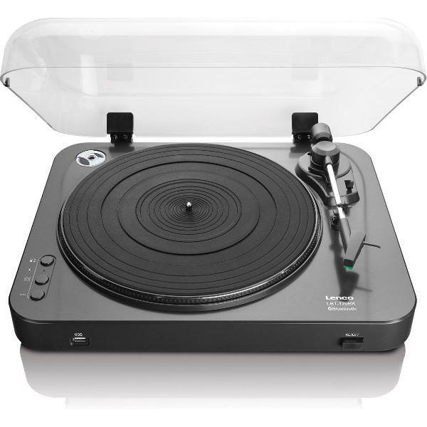 Lenco LBT-120 - Platenspeler met Bluetooth en Auto-return - Zwart