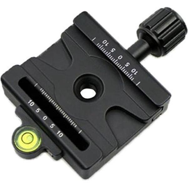 FMA-60 Dual-use knop Quick Release Clamp Adapter Plate Mount voor Arca Swiss / RRS / SUNWAYFOTO Quick Release Plate