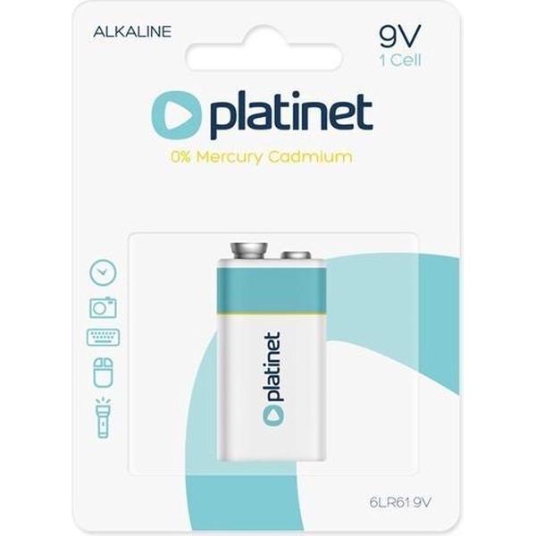Platinet 9V Alkaline batterij / 6LR61