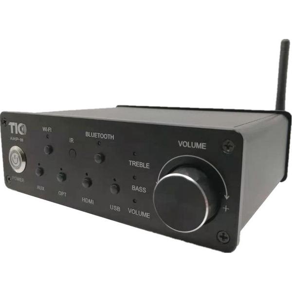 TIC AMP99 - Wifi Airplay2 Bluetooth5 versterker 2x50W