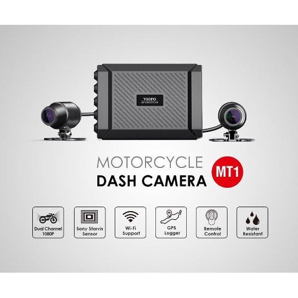 VIOFO MT1 - Motorcycle - Dashcam - 1080p FULL HD - Dual Channel